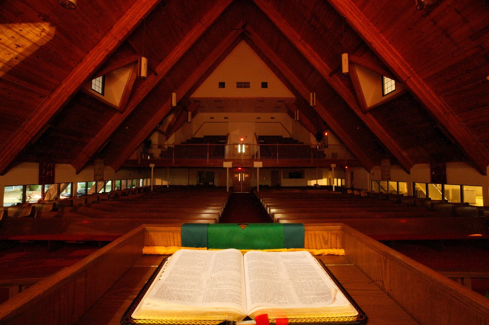The sanctuary of Saint Matthew AME Church